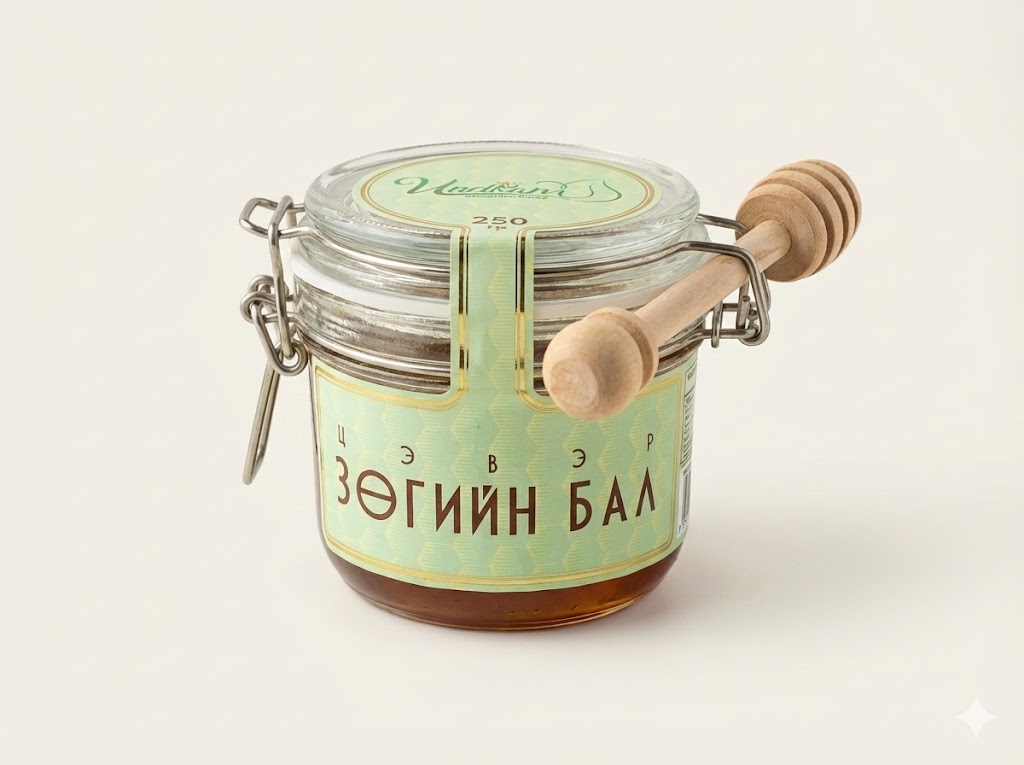 Цэвэр зөгийн бал 250гр